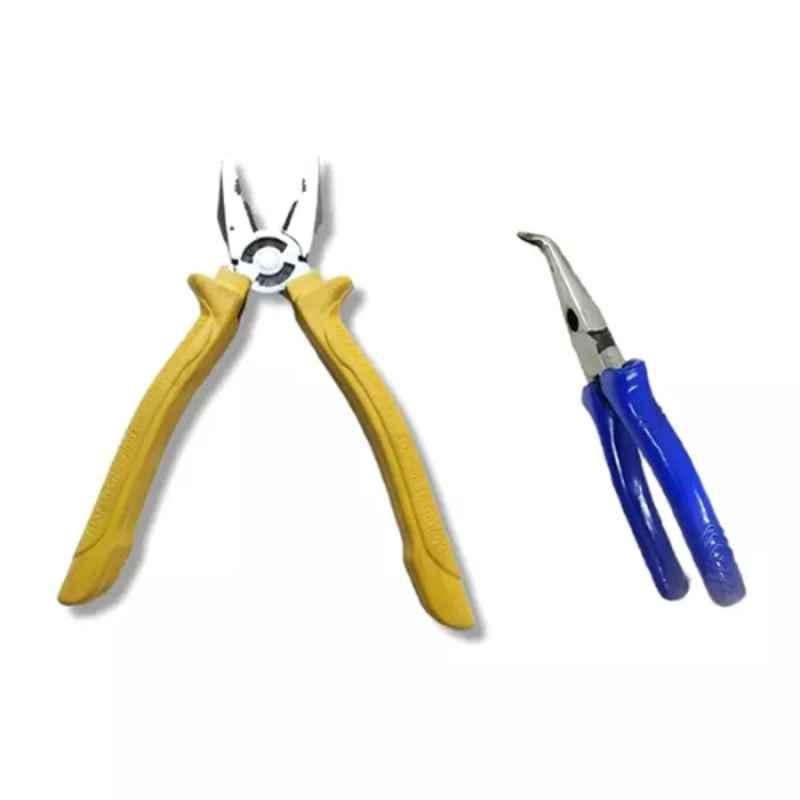 Sky Blue 2 Pcs 7.8 inch Groove Plier Combo, SBE_PLIER_COMBO_MOD_01665