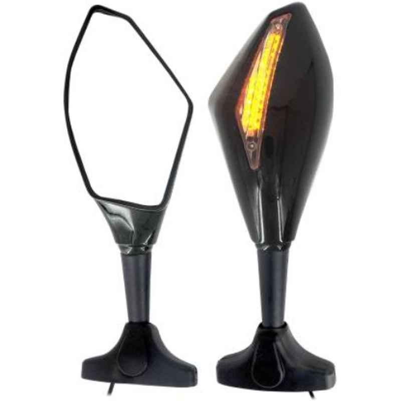 Bike indicator online mirror