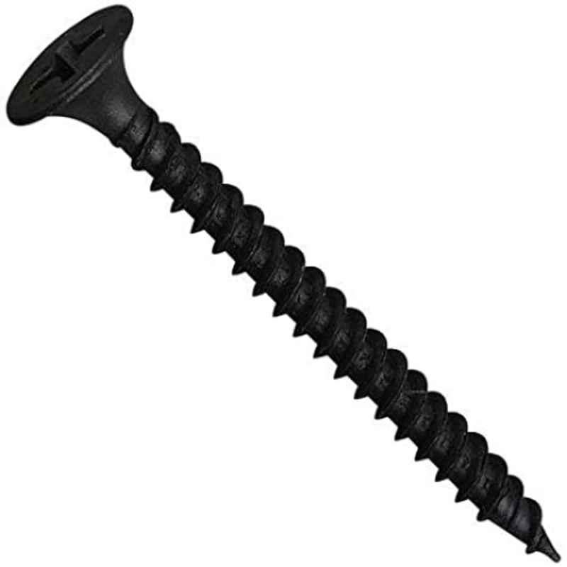 Patta 1 inch Steel Philips Head Twinfast Drywall Screw, GYPBLK (Pack of 1000)