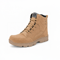 Eego Italy WW-70 Genuine Leather Steel Toe Beige Safety Boots, Size: 10