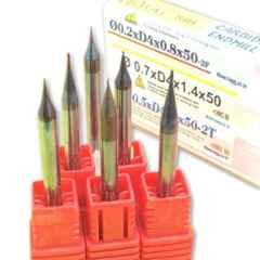 Hagg 0.2xD4x0.8x50-2F Carbide End Mill
