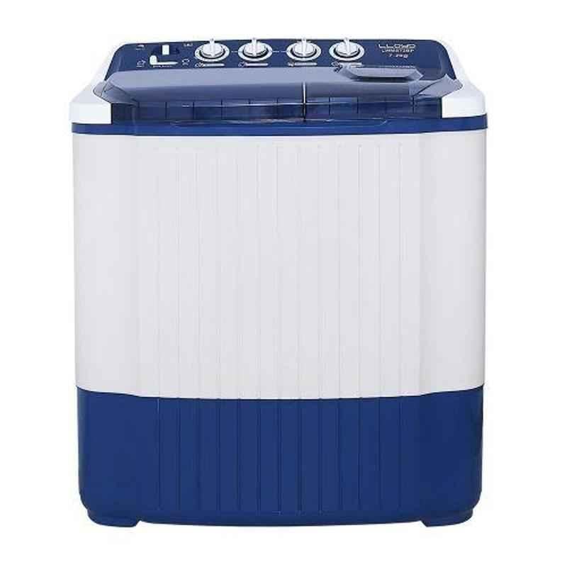 Lloyd Fresh Clean 7.2kg Blue Semi Automatic Top Load Washing Machine, LWMS72BP