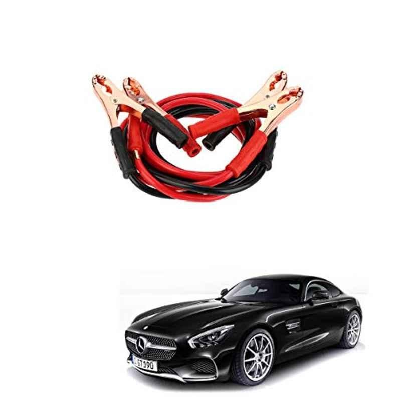 Kozdiko 7.5ft Copper Core Red & Black Heavy Duty Car Battery Booster Cable for Mercedes Benz AMG GT