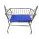 Wellsure Healthcare Stainless Steel Baby Cradle With Mattress, WSH-1336