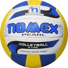 Nomex Pearl Latex Bladder Multicolour Volleyball, VB-05, Size: 5