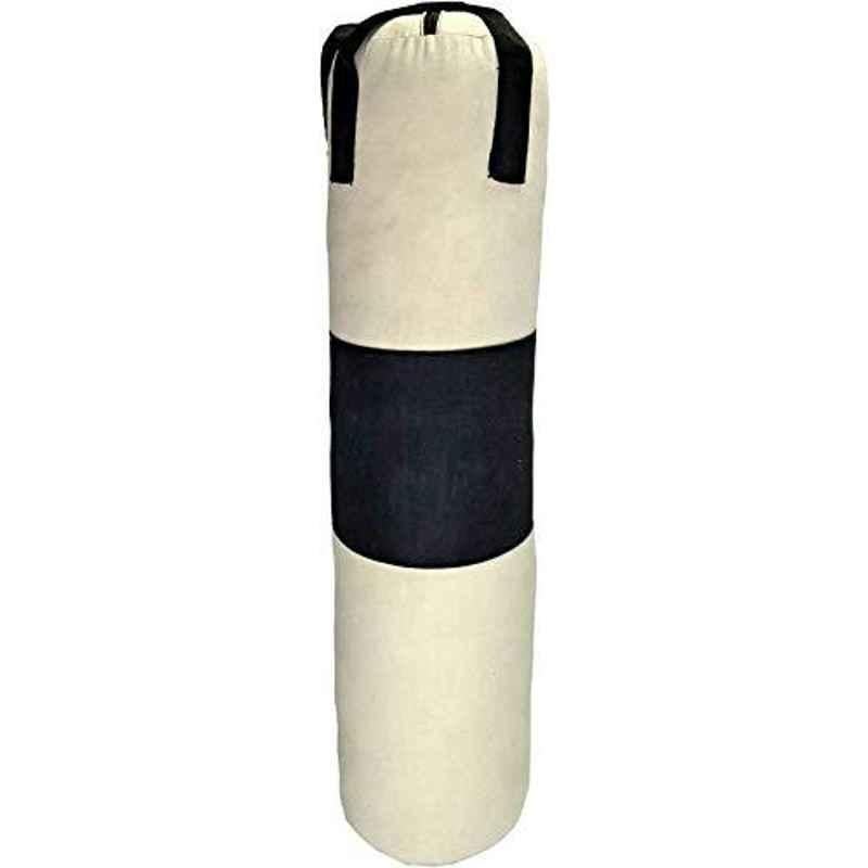 Spanco White & Black Blue Color, Un-Filled, Punching Bag/Boxing Bag/ MMA Bag /Kickboxing Bag/Muay Thai Bag/Takewondo Bag/Judo Bag/Marshal Arts Bag/Karate Bag/Wosho Bag/Punching Bag/Gym Bag/Sand Bag /Kick Bag /Professional Training Bag/Professional Coaching Bag/Fitness Bag/Sports Bag/Home Gym Bag/Carry Bag with Hanging Chain