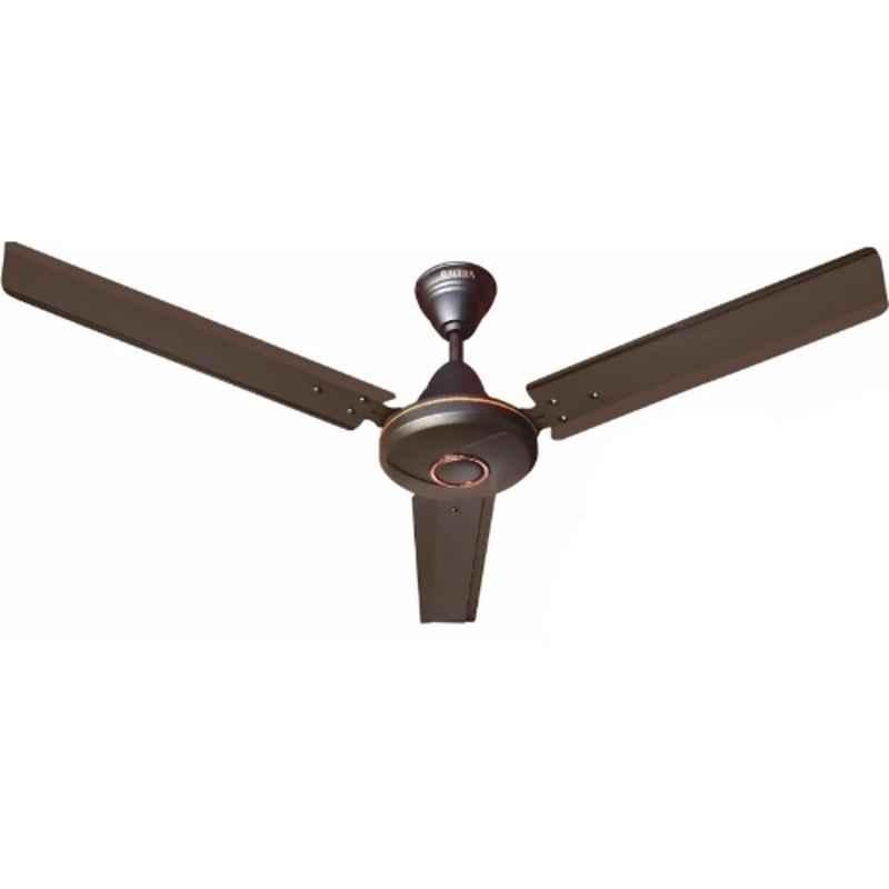 Baltra Hero Dlx 52W 375rpm 1 Star Smoke Brown Anti Dust Ceiling Fan, Sweep: 1200 mm, BF-208