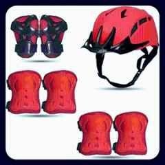 RB International Red Latest Design New Multipurpose Cycling Skating Kit-218 Cycling Kit
