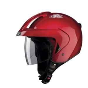 Studds KS-1 Metro Expanded Polystyrene Cherry Red Open Face Open Face Helmet, Size: Medium