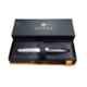 Cross ATX Black Ink Brushed Chrome Finish Ballpoint Pen, 882-43