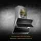 Kaff Nobelo TX DHC 60 60cm 1250Nmᶾ/h Black Tempered Glass Chimney
