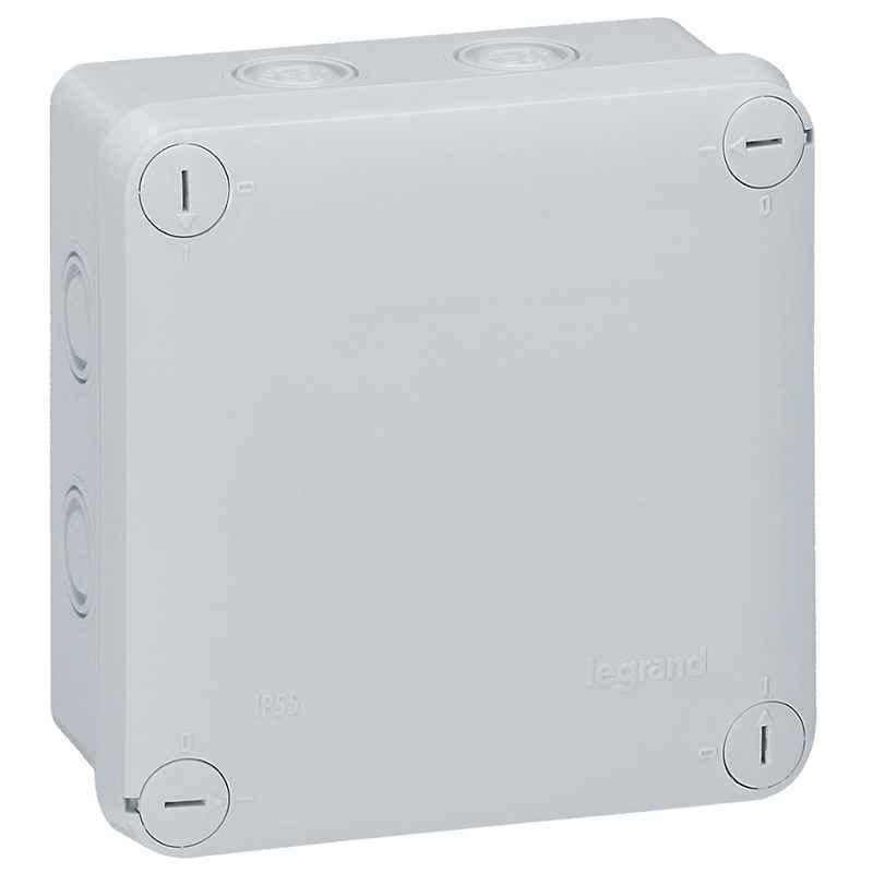 Legrand 105x105x55mm Grey Junction Box, 092024 (Pack of 5)