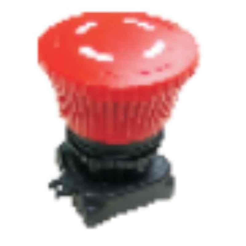 L&T Gen Next 22.5mm Yellow Mushroom Head Push Button & Selector Actuators, EMNYMH1