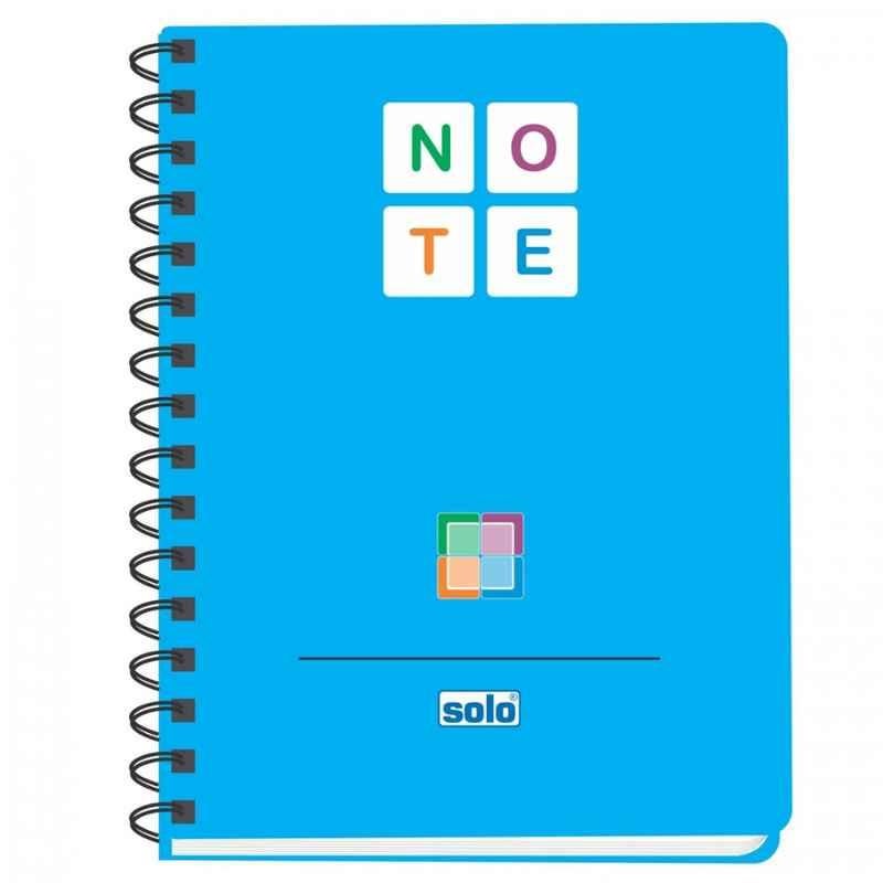 Solo A5 140 Pages Blue Notebook, NA 578 (Pack of 10)