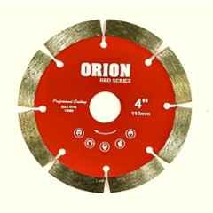 Orion Red Series 4 inch 8 Teeth Cutting Blade for Galaxy GLX-4SA & GLX-4SB Marble Cutter Machine