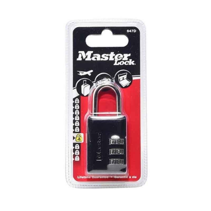 Master Lock 30cm Silver Combination Zinc Padlock, 289587AC