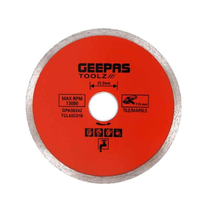 Geepas 22.2x115mm Diamond Saw Blade, GPA59242