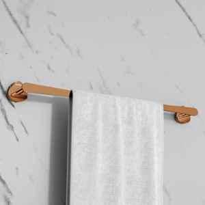 Plantex Stainless Steel 24 inch Towel Rod for Bathroom/Towel Holder in Bathroom/Towel Holder/Bathroom Accessories PVD Rose Gold Finish Angel