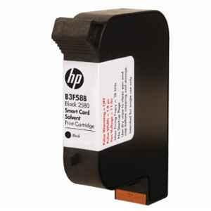 HP 2580 Black Solvent Smart Card Print Cartridge, B3F58B