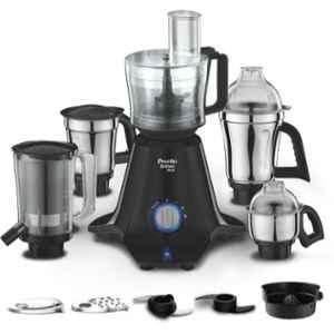 Preethi Zodiac 750W Black Juicer Mixer Grinder with 5 Jars, MG-261