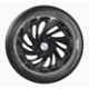 Auto Pearl 4 Pcs 13 inch ABS Black Car Wheel Cover Set for TATA Indica