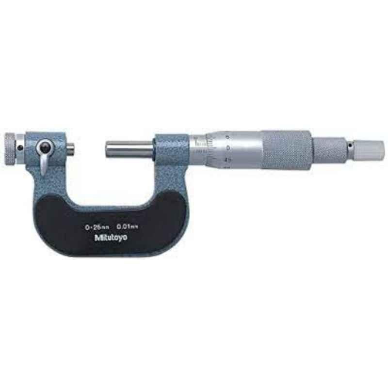 Mitutoyo 25-50mm Interchangeable Anvil Pana Micrometer, 116-102