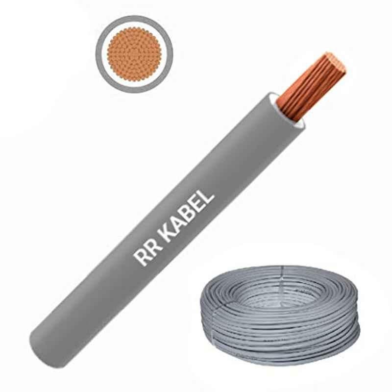 RR Kabel 0.5mm 90m Copper Grey Multi Strand Single Core Flexible Cable