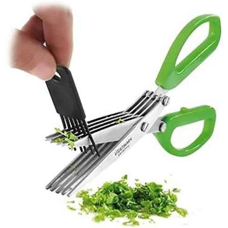 Abbasali Stainless Steel Kitchen Scissors with 5 Blades