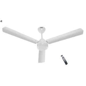 Airelec Gloria Stylo 28W 350rpm 5 Star Pearl White 3 Blade BLDC Ceiling Fan with Remote & 2 Years Warranty, AIRCFH1-01, Sweep: 1200 mm (Pack of 2)