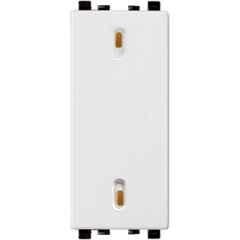 Schneider Electric ZENcelo 16-20A 1 Way White Full Flat Switch with On-Indicator, IN8444/16