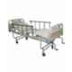 Wellsure Healthcare WSH-1229 Mild Steel Pre-Treated Epoxy Powder Coated Full Fowler Bed with Side Railing & Wheel