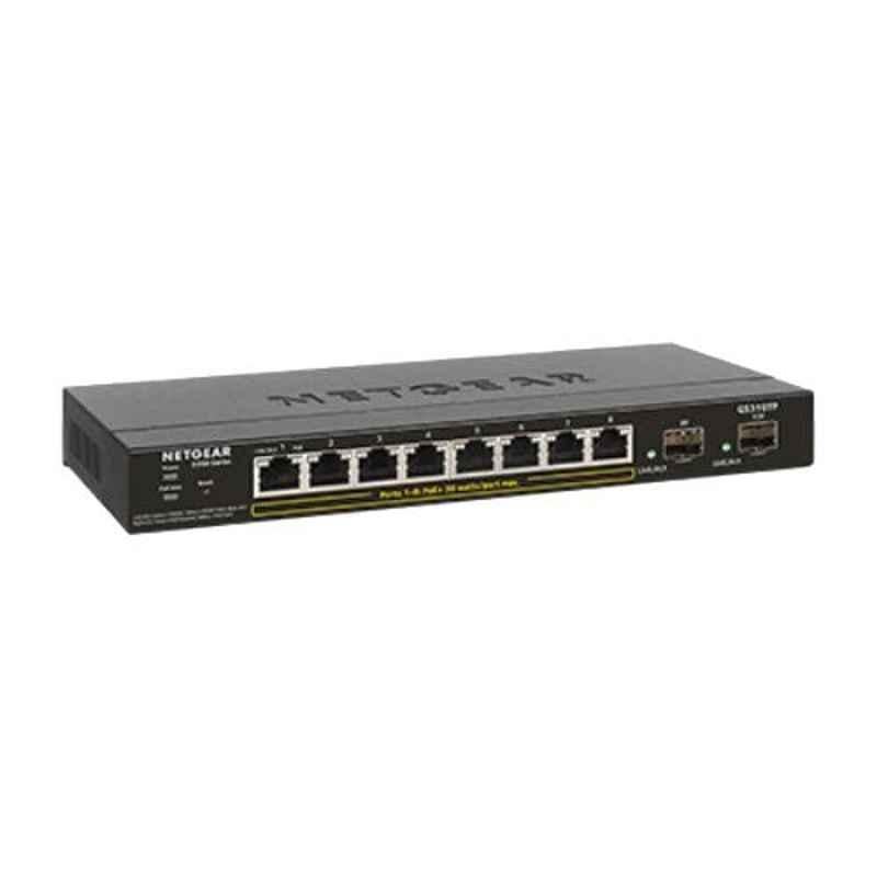 Managed SFP POE Switch Full Gigabit 8 POE Ethernet 2 SFP Port