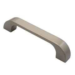 RAB 96mm Zinc Satin Finish Drawer Pull Handle, 1077 (Pack of 2)