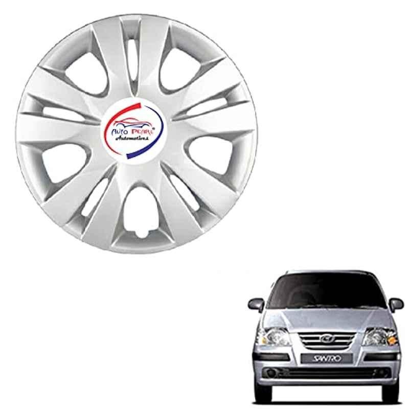 Auto Pearl 4 Pcs 13 inch ABS Hubcap Wheel Cover Set with Retention Ring for Hyundai sntro WCDZR13