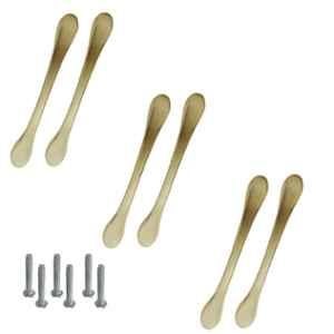 Atom 548 6 inch Brass Antique Finish Zinc Cabinet Pull Handle (Pack of 6)