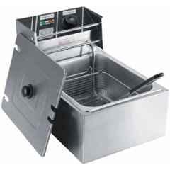 KIING 6 Litre Stainless Steel Commercial Electric Deep Fryer for Hotel & Restaurants