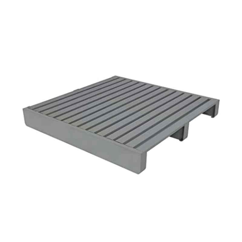 SEL 2Ton Mild Steel Grey Corrugated Pallet, 132132175