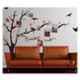 Kayra Decor 100x70 inch PVC Family Tree Wall Design Stencil, KHSNT377