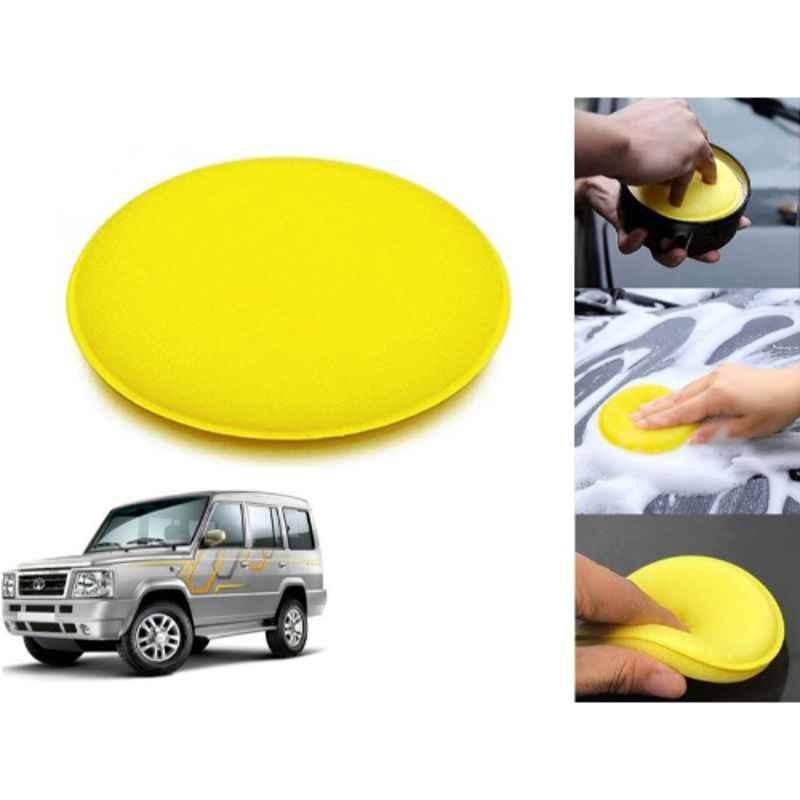 Auto Pearl Polyurethane Beige Washing & Waxing Polish Foam Sponge for Sumo