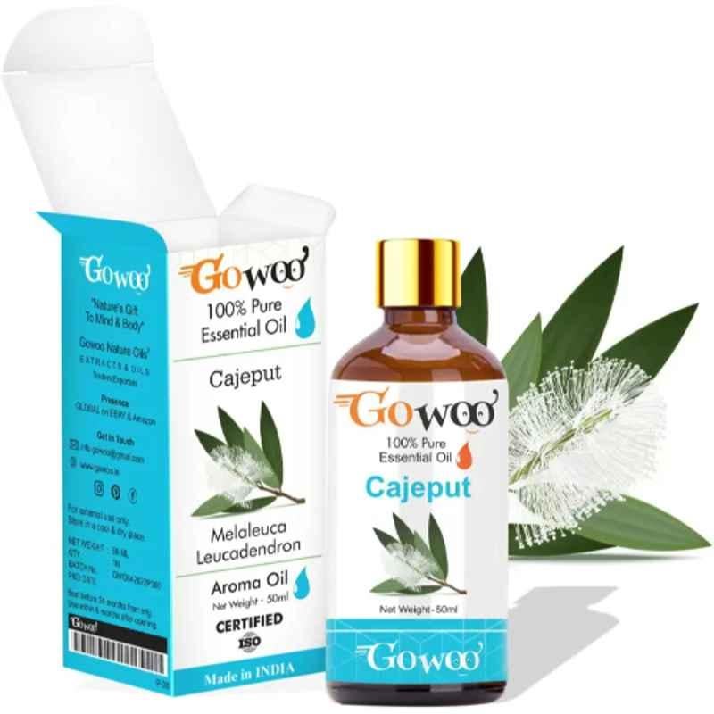GoWoo 50ml Virgin & Undiluted Cajeput Oil, GOWOO-P-118