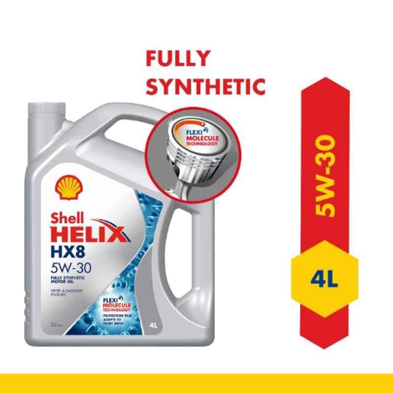 Shell 4L Helix HX8 5W-30 API SN Plus Fully Synthetic Engine Oil