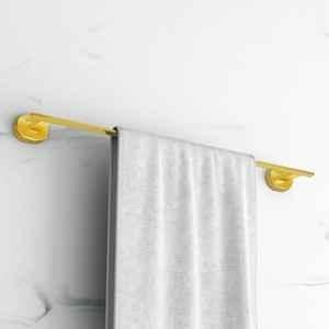 Plantex Stainless Steel 24 inch Towel Rod for Bathroom/Towel Holder in Bathroom/Towel Holder/Bathroom Accessories PVD Gold Finish Onix
