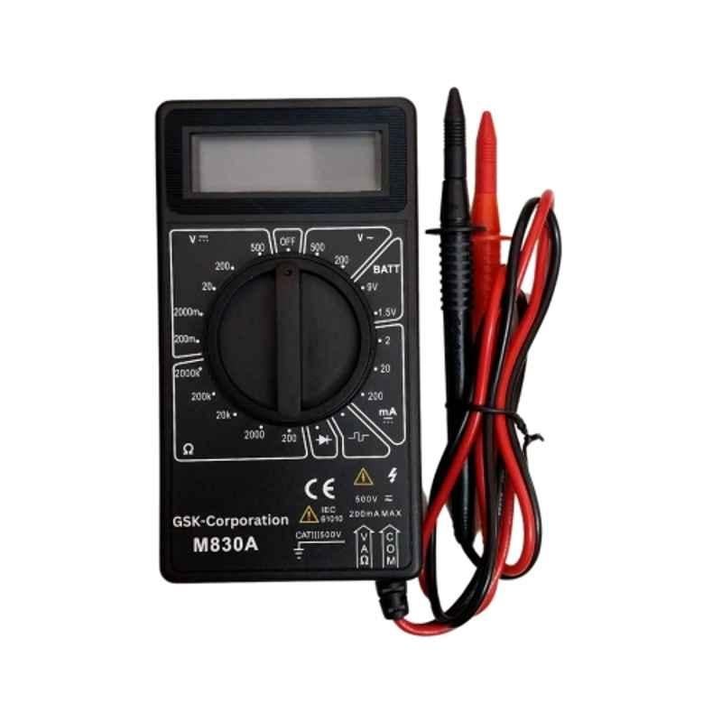 V&A 1999 Count 2 Ohms ABS Digital Multimeter, M830A