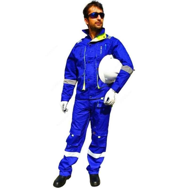 Empiral E10606210 Cotton Royal Blue Pant & Shirt, Size: 3XL