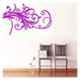 Kayra Decor 16x24 inch PVC Swirl Design Wall Design Stencil, KHSNT187