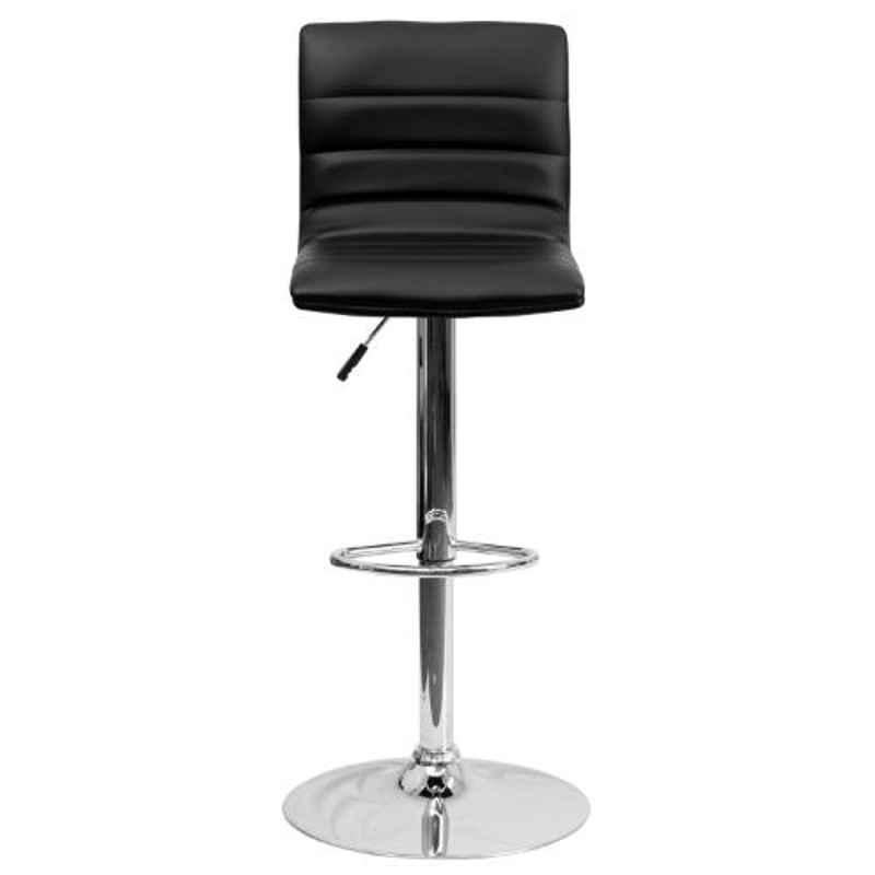 Steel Craft KBSTB12 Black Leatherette Upholstery Seat Bar Stool