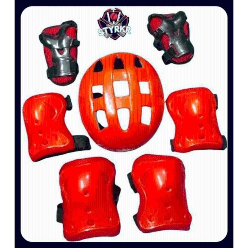 RB International Red Latest Design New Multipurpose Cycling Skating Kit-190 Skating Kit