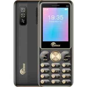 Cellecor X9 2.4 inch 2750mAh 4G VoLTE Black Dual Sim Feature Phone