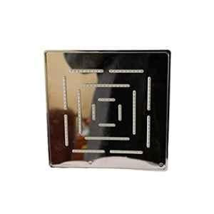 Elegant Casa 6x6 inch 304 Stainless Steel Ultra Slim Square Over Curve Head Shower