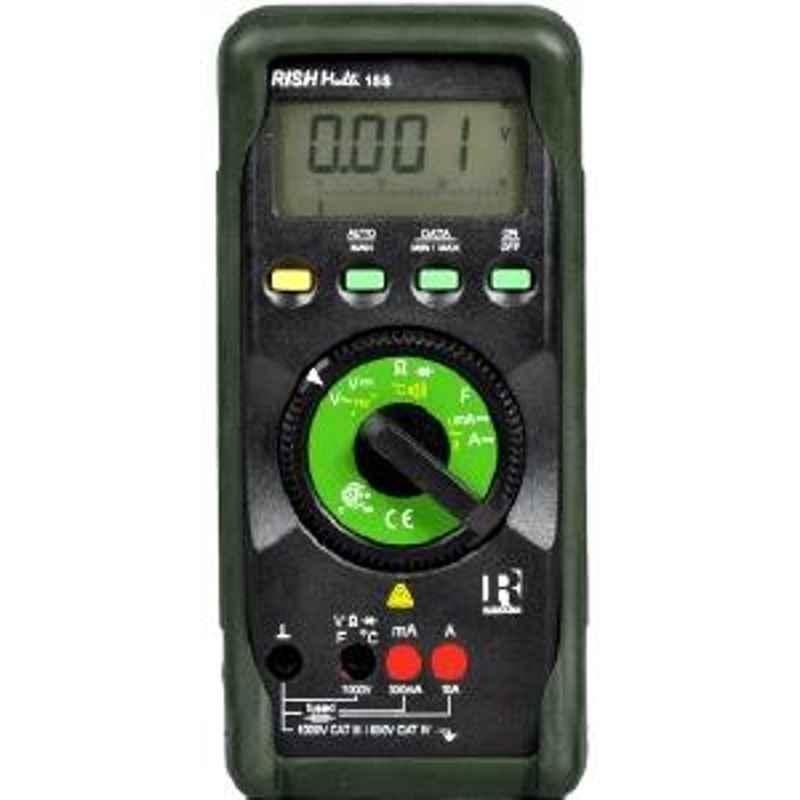 Rishabh multi 15S Digital Multimeter AC Volt 1mV to 1000V